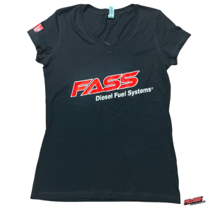 FASS Diesel Fuel Systems Women's Official FASS v-neck